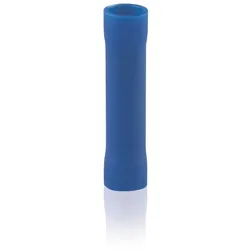 ABB BS2.5VSC Isol. Stoßverbinder PVC-isoliert Kabel-QS 1,5-2,5 mm2, Blau 26x4,8 mm VPE 100 verzinntes Kupferrohr 7TCA301300R0206  - 100 Stück