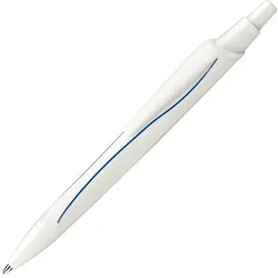 Kugelschreiber Reco weiß/blau