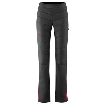Funktionshose MAIER SPORTS "Telfs CC Pants W", Damen, Gr. 42, Normalgrößen, schwarz, Oberstoff 1: 85% Polyamid, 15% Elasthan / Oberstoff 2: 100% Polyester / Oberstoff 3: 89% Polyester, 11% Elasthan, Hosen Funktionshose, Vielseitige Hybridhose für...