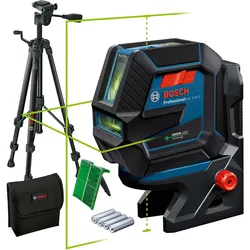 Bosch Kombilaser GCL 2-50 G mit Baustativ blau/schwarz - 0601066M01 - blau/schwarz