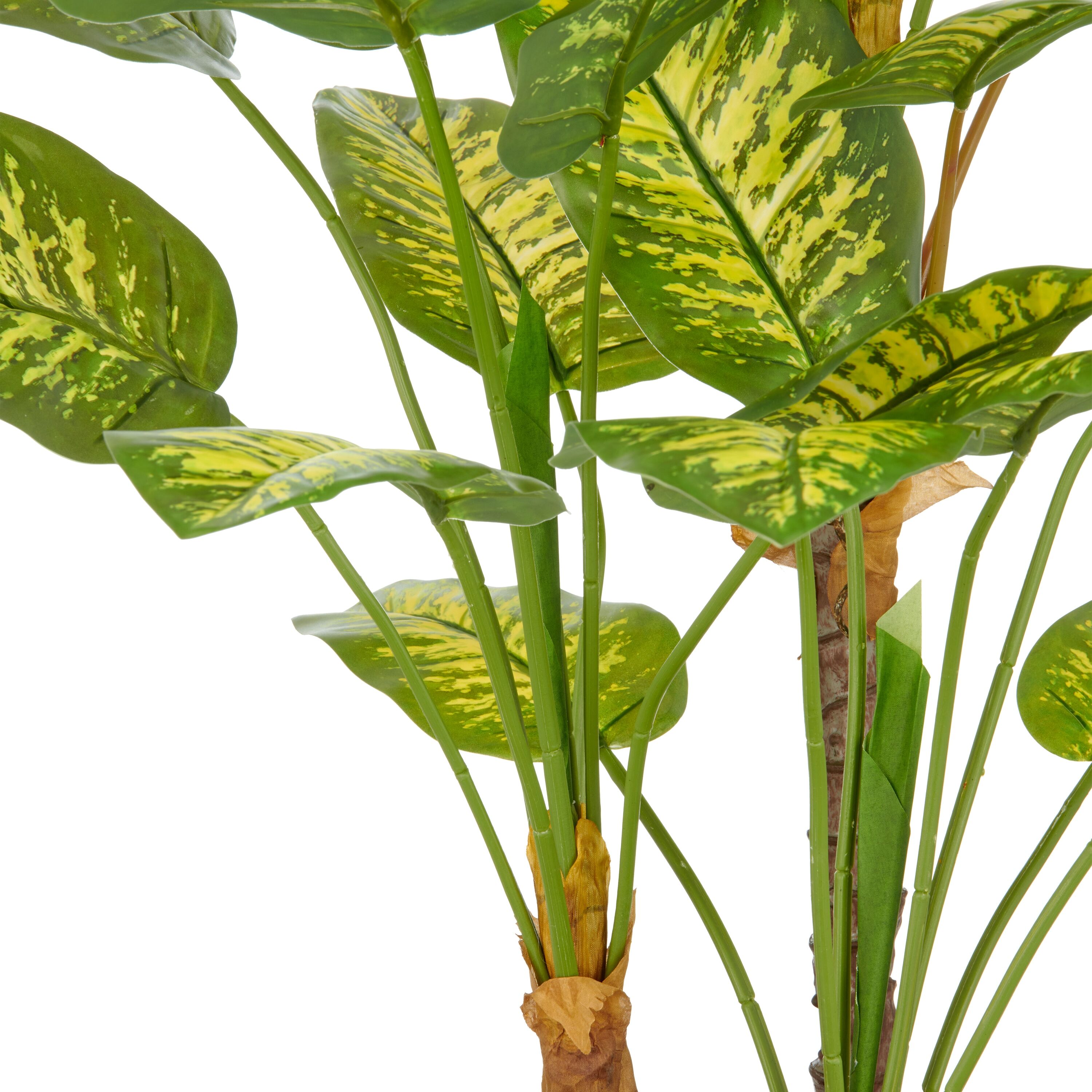Kunstpflanze CREATIV GREEN "Dieffenbachia", grün, H:100cm, Kunststoff, Kunstpflanzen, Kunstpflanze, mit naturgetreuer Gestaltung