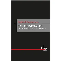 Tat ohne Täter, Fachbücher von Siegfried Kracauer