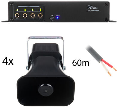 Syrincs Arena Bundle L 4 Ohm DSP Black