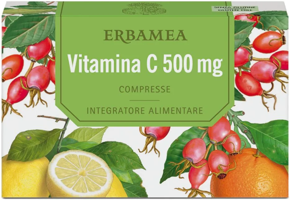 ERBAMEA Srl Erbamea, Vitamina C 500, 24 Compresse