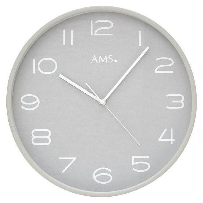 AMS Radiogestuurde wandklok 5521