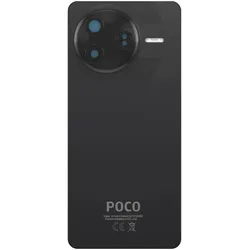 Xiaomi Original Akkudeckel Poco F7 Pro (Xiaomi Poco F7 Pro), Mobilgerät Ersatzteile, Schwarz