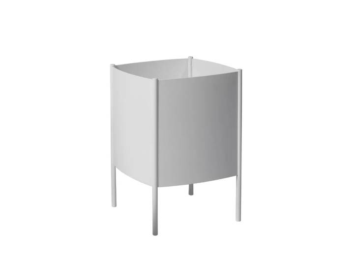SMD Design Konvex Pot Blumentopf Weiß, medium Ø34 cm