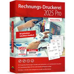 Markt & Technik Rechnungsdruckerei 2025 PRO Vollversion, 1 Lizenz Windows Kaufmännische Software 81597