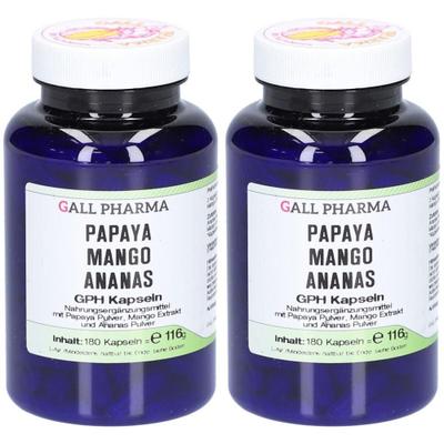 Papaya Mango Ananas GPH Kapseln x2 2x180 St