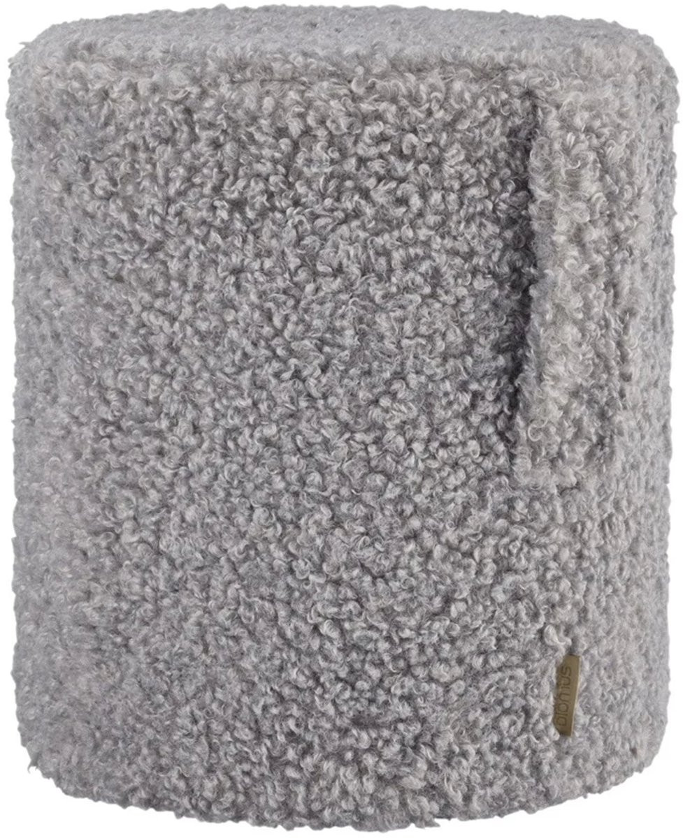 Blomus Pouf Teddy Sharkskin