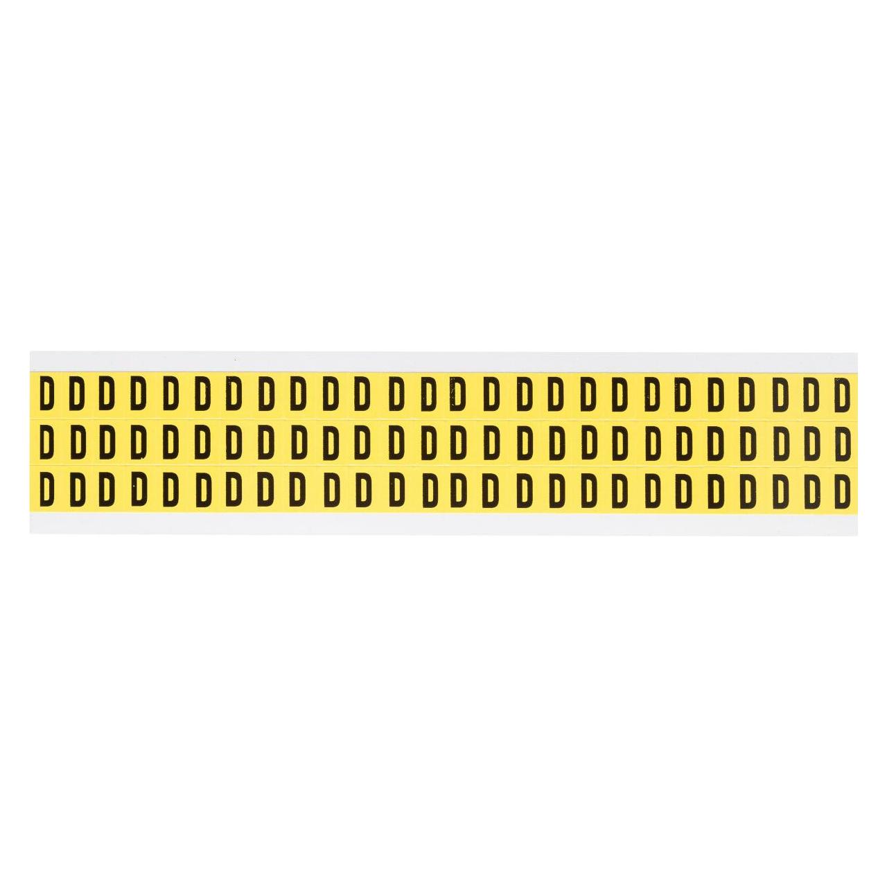 Brady Etiketten Buchstabe D (3410-D)