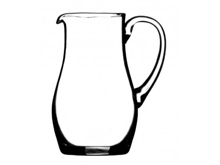 Stoelzle Krug 1,5l Exklusiv klar - Groesse 1,5 l H 21,3cm Durchmesser 13,1 cm