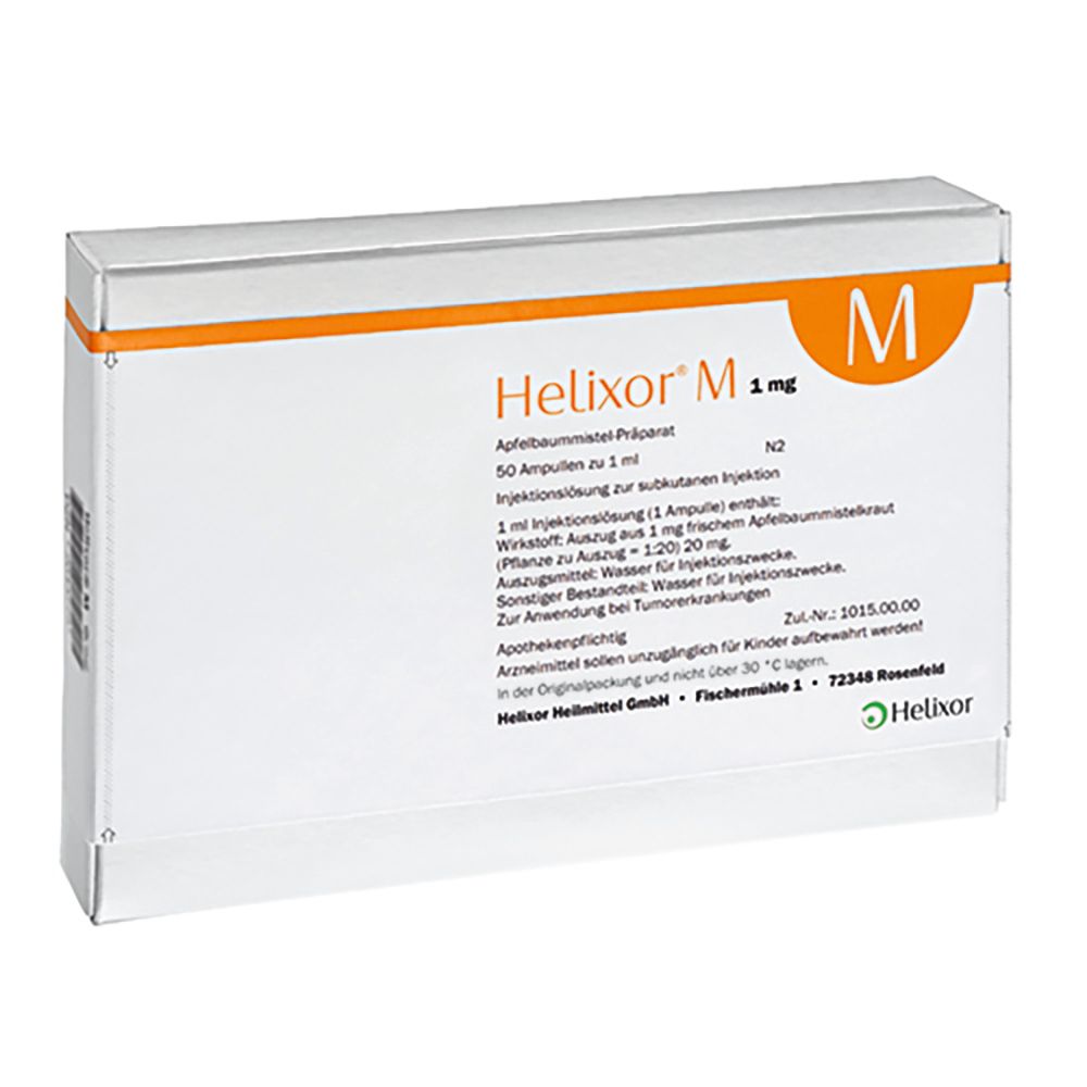 Helixor M Ampullen 1 mg 50 St