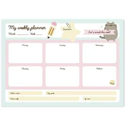 Pusheen - Wochen- Kalender aus der Kollektion Foodie, 54 stran A4