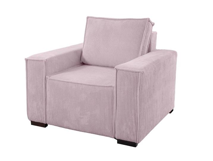 Kord-Sessel SMART, hellrosa