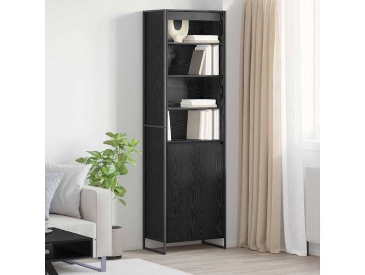Armoires Hautes - (2 pcs) - Meuble rangement - Chêne noir 60x36x200 cm A3060