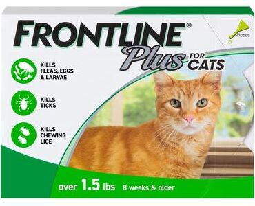 Frontline Plus For Cats 12 Doses