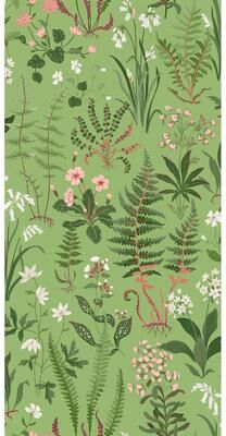 Graham & Brown Oshibana Green Wallpaper