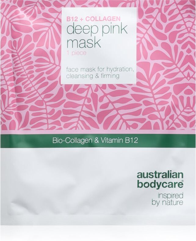 Australian Bodycare B12 + Collagen sheet mask for hydrating and firming skin 1 pc