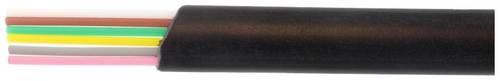 Econ connect MPFK6SW Flachbandkabel Schwarz 100m