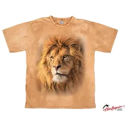 Harlequin Portrait of a Lion T-Shirt