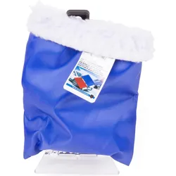 Benson, Eiskratzer + Scheibenenteiser, Eiskratzer mit Handschuh in rot oder blau