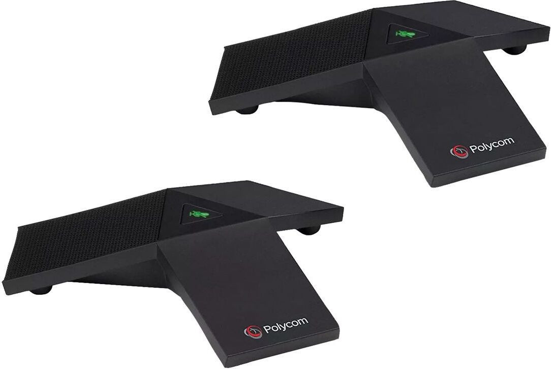 HP Poly Uitbreidingsmicrofoons voor Poly Trio 8300/8800, Zwart, B: 190 mm, D: 210 mm, H: 55 mm