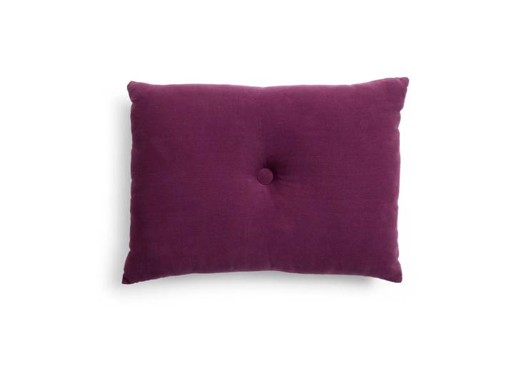 HAY Coussin Dot Linen 45x60 cm Burgundy