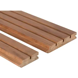 Wandverkleidung ROMBTO Thermo-Espe (Intensive) 27x90 mm - 2400 mm