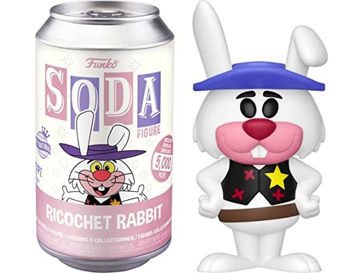 Funko Vinyl SODA: Hanna Barbera - Ricochet Konijn w/chase, Collectible Action Vinyl Figuur - FU61654