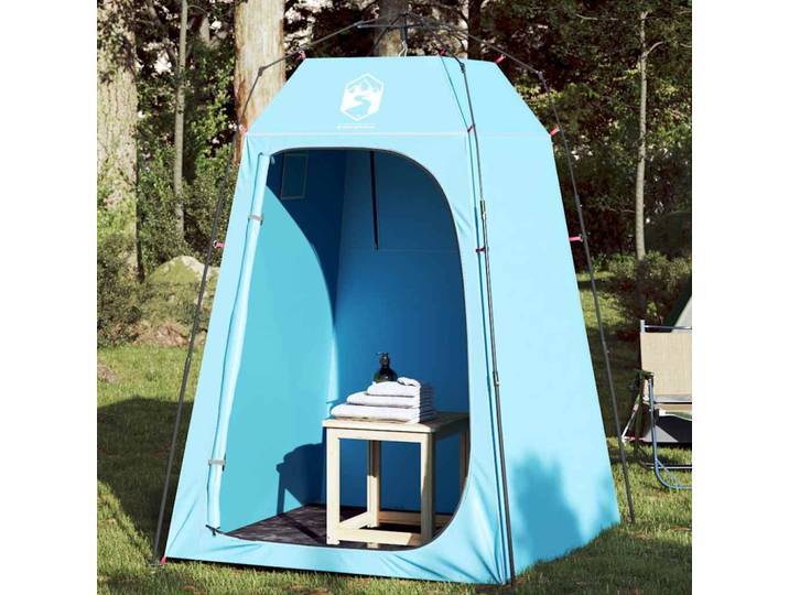 vidaXL Sichtschutzzelt Blau Quick Release Wasserdicht