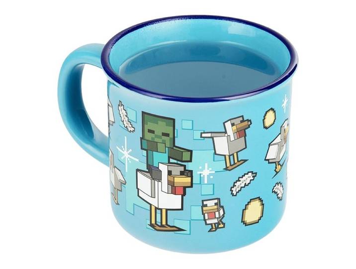 Minecraft Mug Thermo-Réactif Chicken Jockey