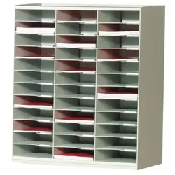 Paperflow Sortierstation »Evolution« 36 Fächer grau
