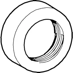 Hansa Rosette chrom 59913105