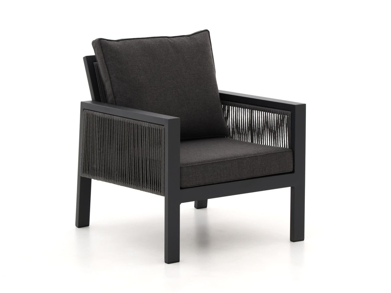 Manifesto Furniture Alzano Lounge tuinstoel - Grijs - Aluminium en Textiel