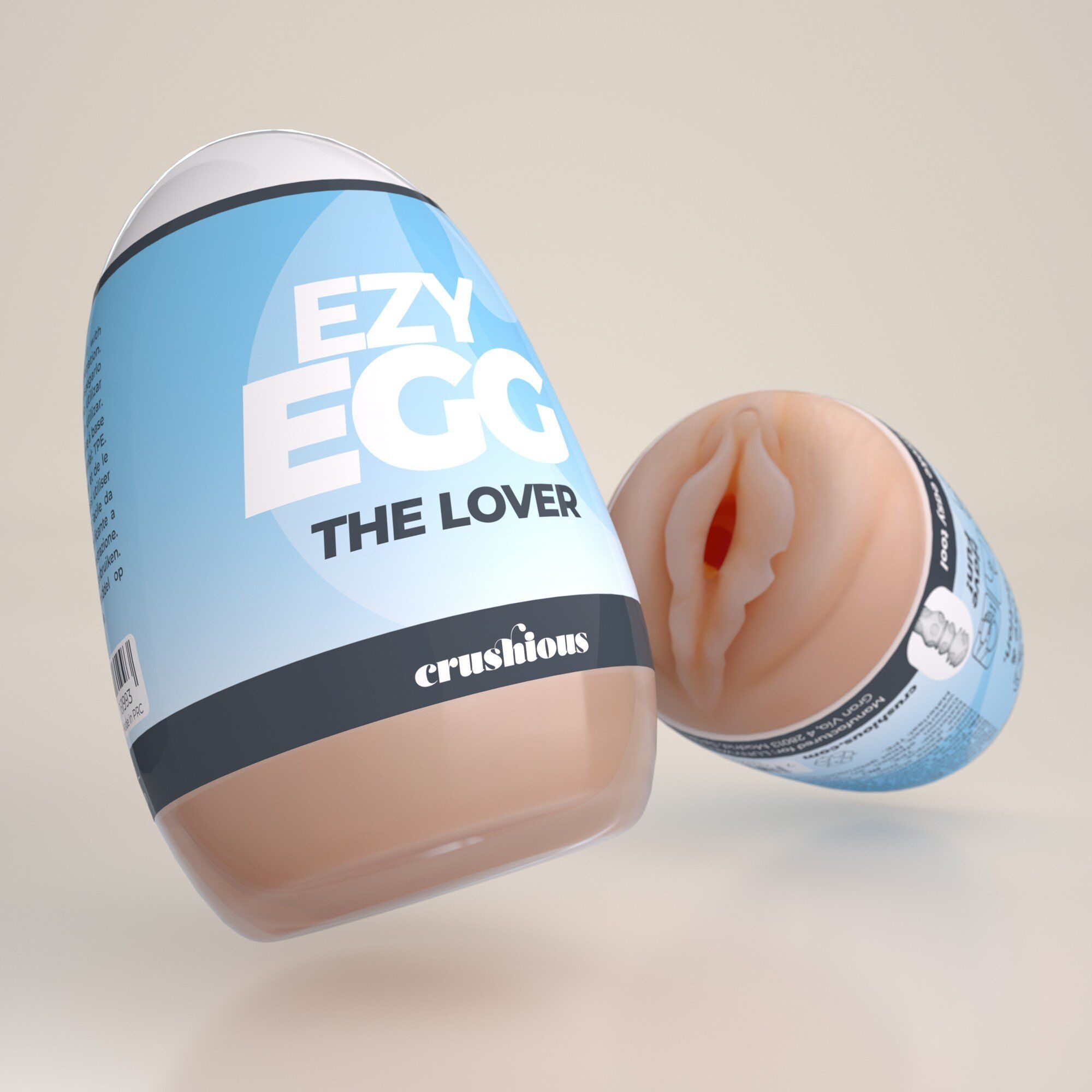 CRUSHIOUS Masturbateur Oeuf Ezy Egg