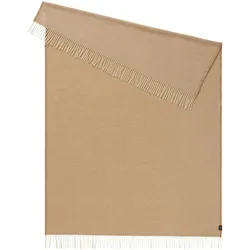 benuta Finest Decke Victoria Hellbraun 130x180 cm - Moderner Kurzflor-Teppich für Wohnzimmer
