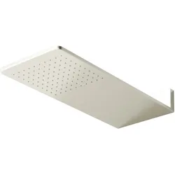 Steinberg Serie 390 Wall Rain Kopfbrause, mit direktem Wandanschluss, mit Easy-Clean, 600x250mm, 3905661BN, Farbe: Brushed Nickel