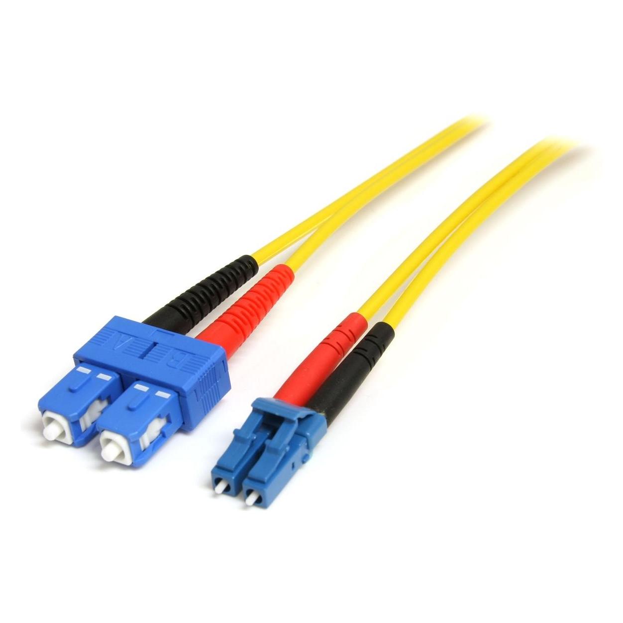 StarTech 1m Sm Fiber Patch Cable Lc-Sc (1 m) (SMFIBLCSC1)