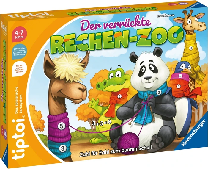 Ravensburger tiptoi Der verrückte Rechen-Zoo