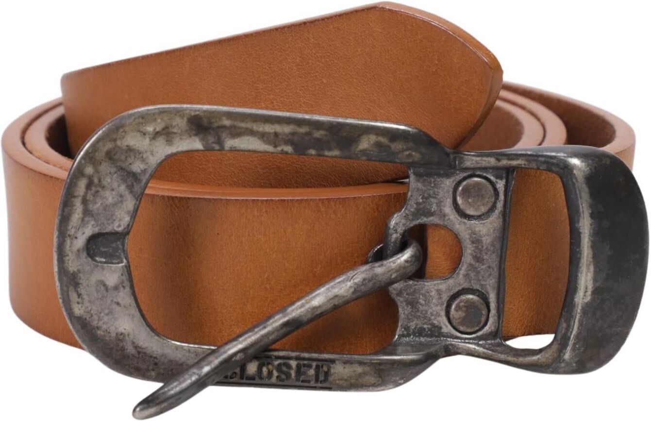 Closed Damen Gürtel, Braun, Gr. 85, Leder - Second Hand