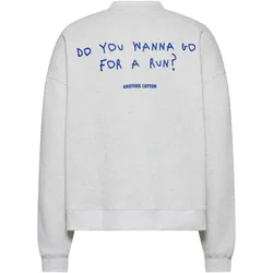Another Cotton Lab Wanna Go Washed Sweatshirt | Gr. L | grau - grau