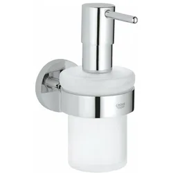 Grohe, Seifenspender + Seifenschale, Start QuickFix Seifenspender mit Halter