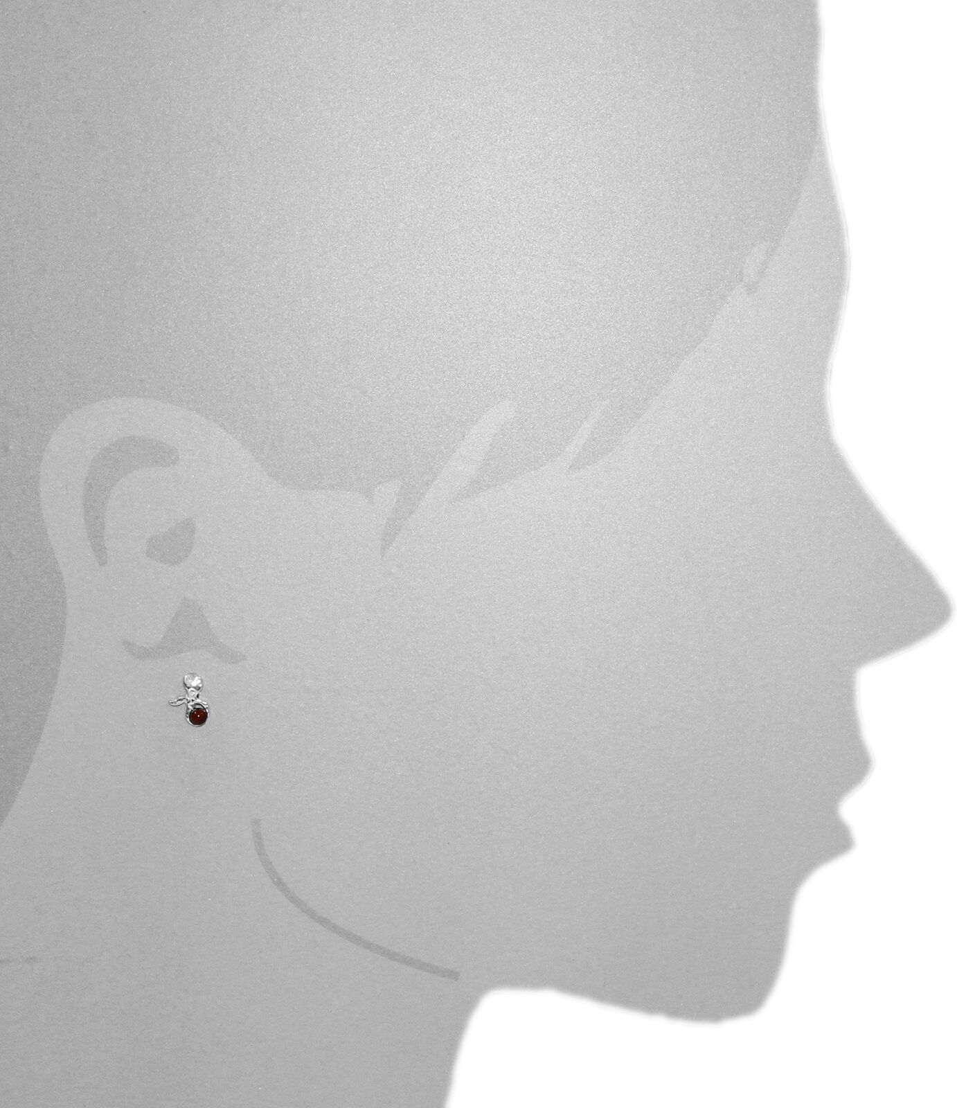 Paar Ohrstecker OSTSEE-SCHMUCK "Ostsee-Schmuck Ohrstecker Krake Ohrstecker Krake", weiß (weiß, neutral), Ohrringe, Damen, 10x7mm, Silber 925 (Sterlingsilber), Paar Ohrstecker