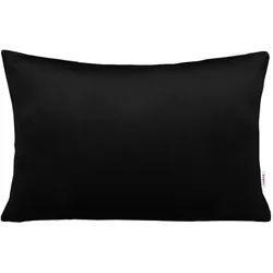 KISSENHÜLLE Samt&Sonders schwarz 25/35 cm