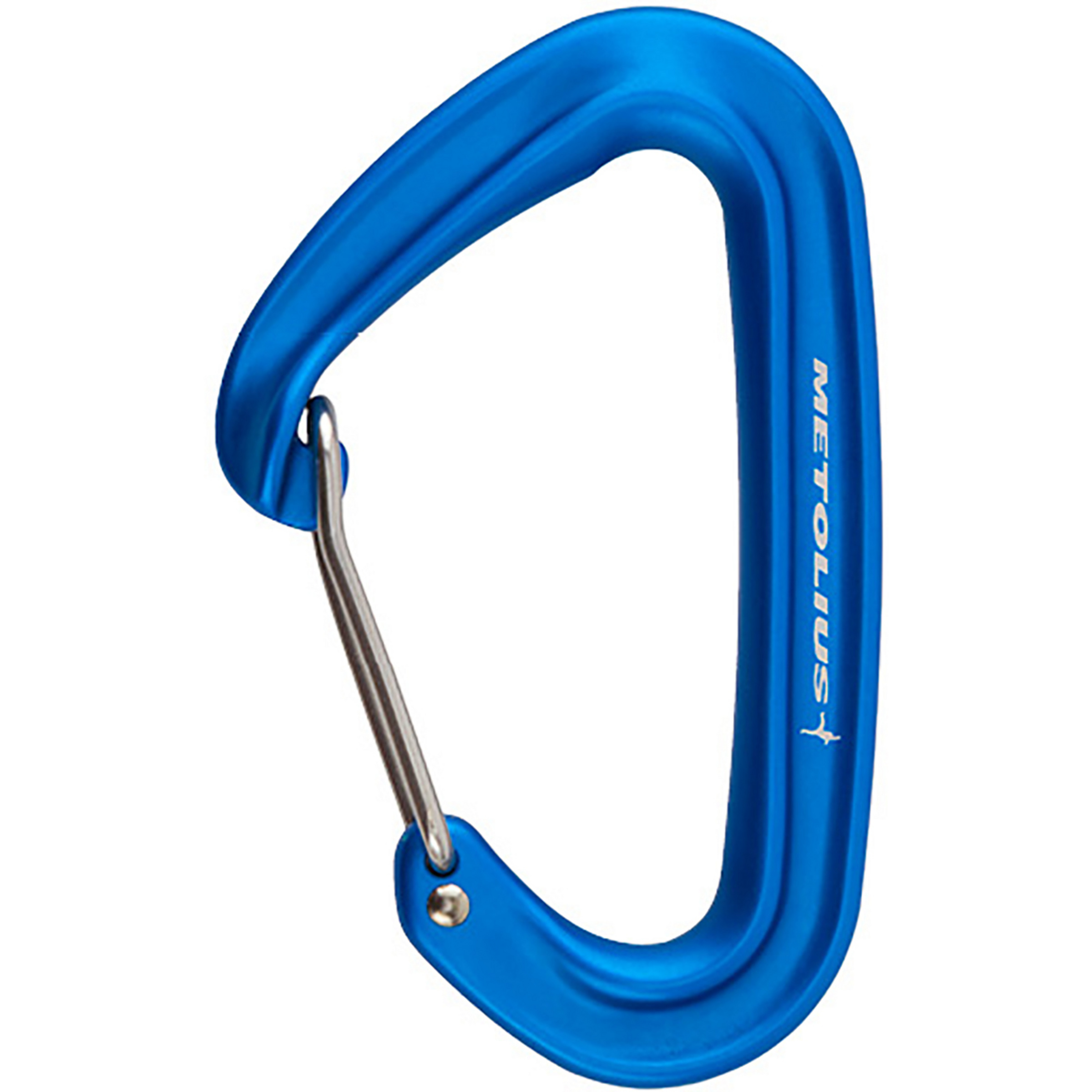 Metolius Bravo II Wiregate Karabiner Karabiner blau Alpinklettern | Sportklettern