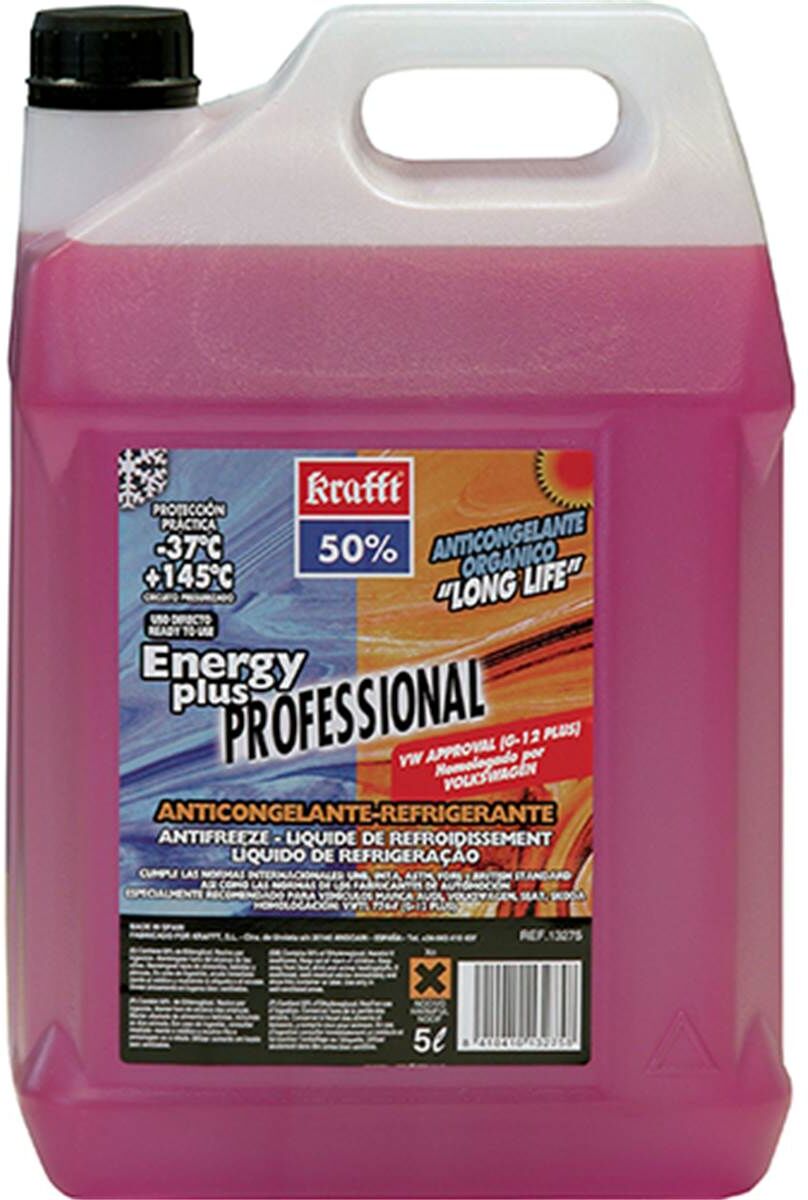 Krafft Anticongelante líquido de arrefecimento ar-50 g12+ -37ºc 5 l