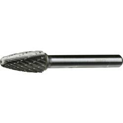 LUKAS-ERZETT A10101020622 Rundkantenfräser Hartmetall Rundbogen Länge 40 mm Produktabmessung, Ø 10 mm Schaftdurchmesser 6 mm