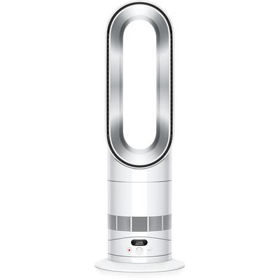 Standventilator DYSON "2-in-1 Dyson Hot+Cool™ HF1", weiß (weiß, silber), B:15,2cm H:58,5cm T:11,5cm, Ventilatoren, Heizlüfter und Ventilator in einem