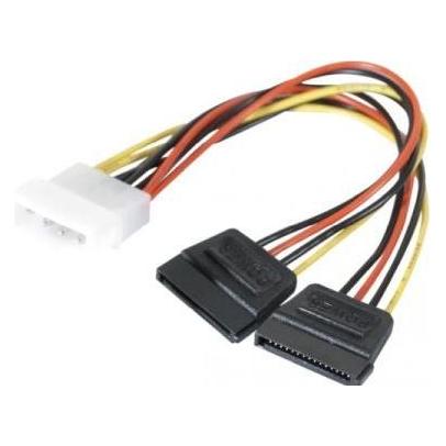 Exertis Connect SATA Stromversorgungs Y-Kabel, ca. 0,20m (20 cm) (AM147552E)